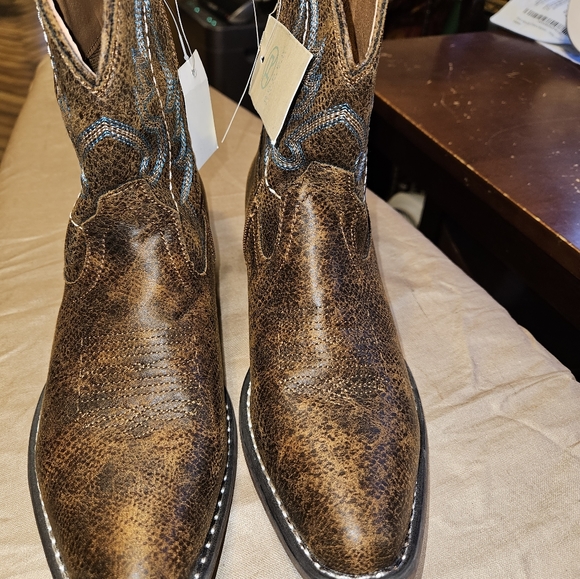 Roper Shay vintage style cowgirl boots size 9.5, soft & flexible - Picture 8 of 13